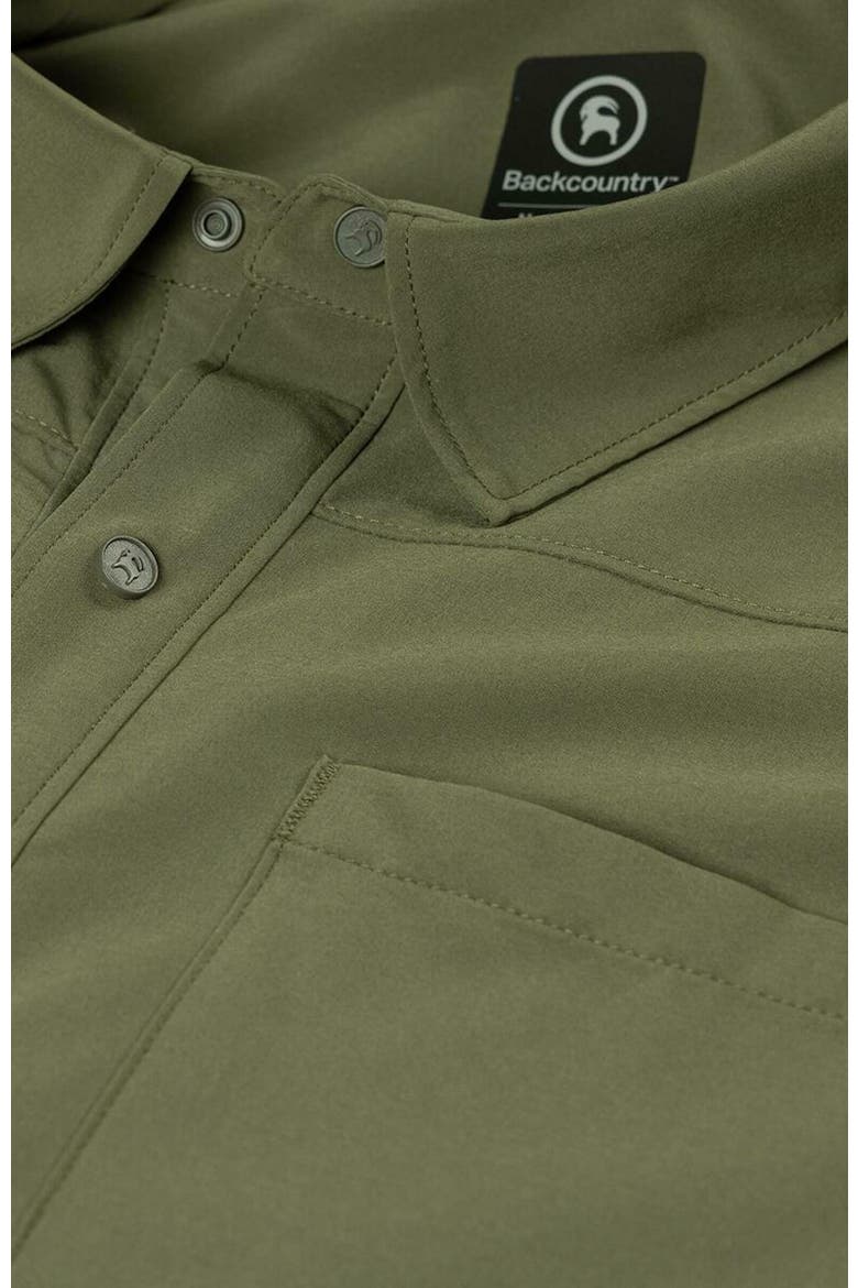 Slickrock Short-Sleeve Button-Up Jersey - Men's, Alternate, color, Kalamata