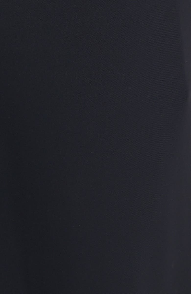 Petal & Pup Clark Wide Leg Crepe Pants, Alternate, color, Black