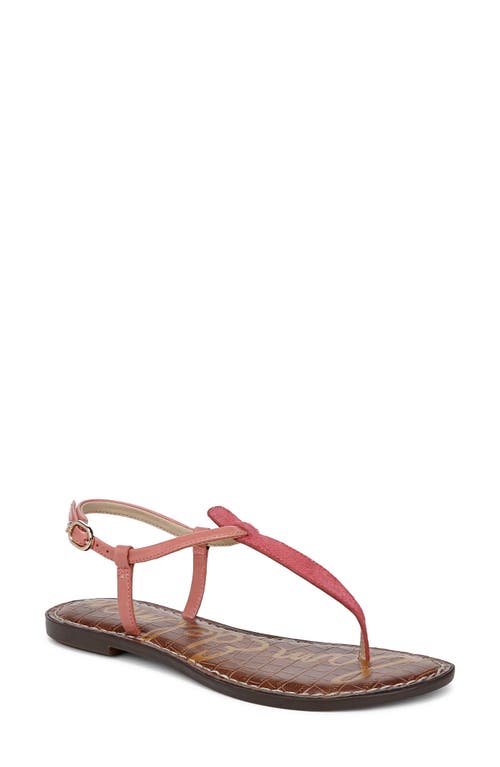 Shop Sam Edelman Gigi Sandal In Summer Rose Se/pink Lily