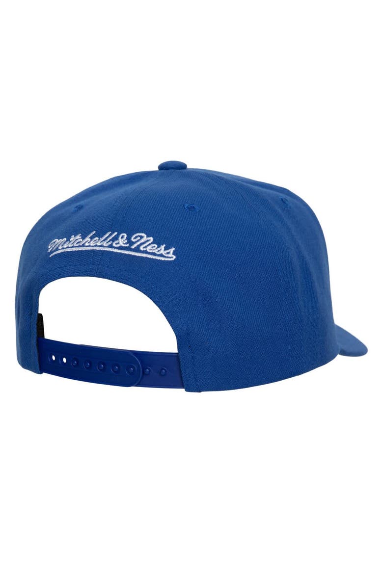 Men's Mitchell & Ness Navy Edmonton Oilers Core Team Ground Pro Adjustable Hat, Alternate, color, Navy