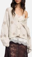 Blu Pepper Jacquard Cardigan