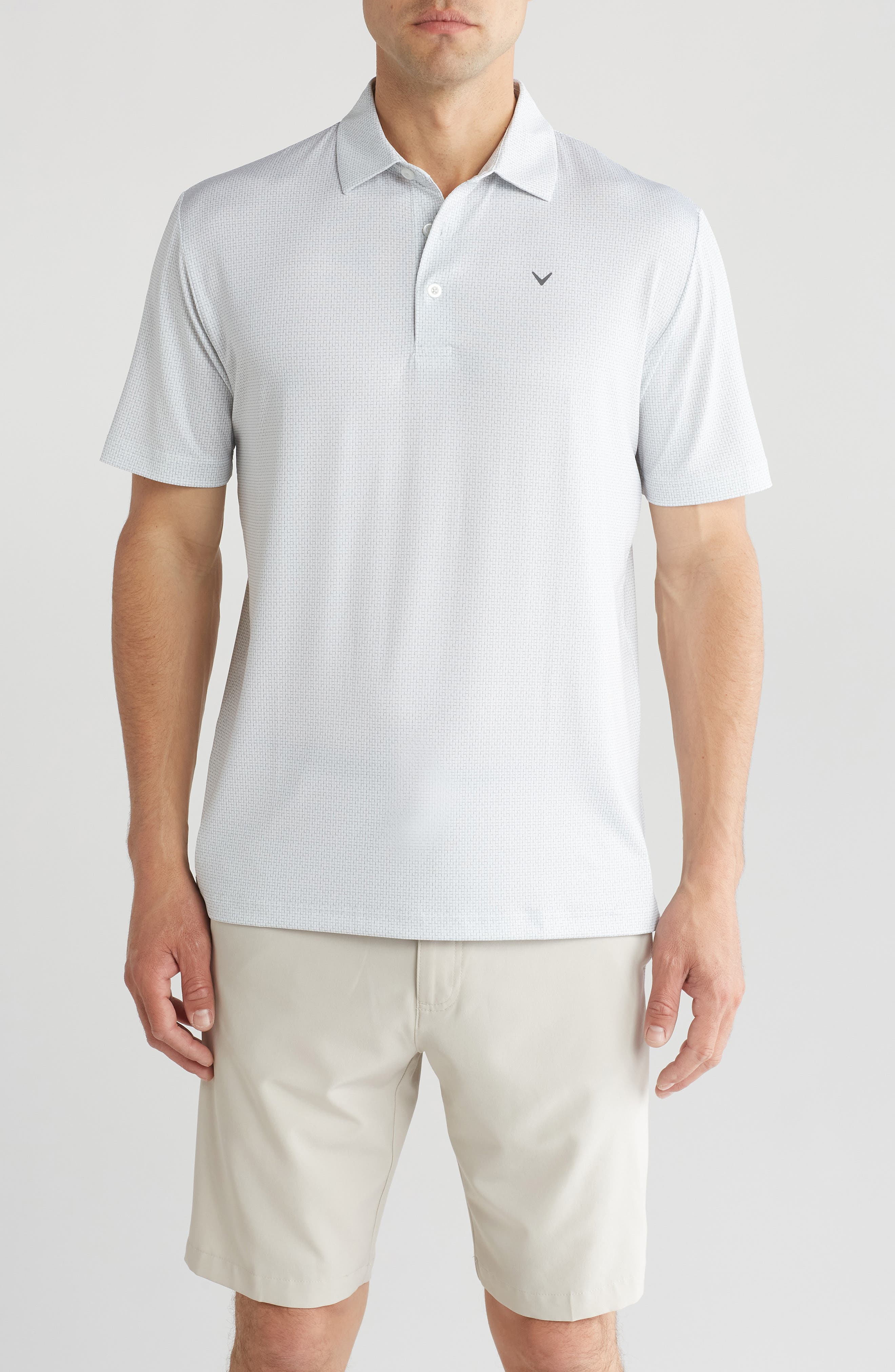 Callaway Golf® Grid Spacedye Polo (Men) | Nordstromrack