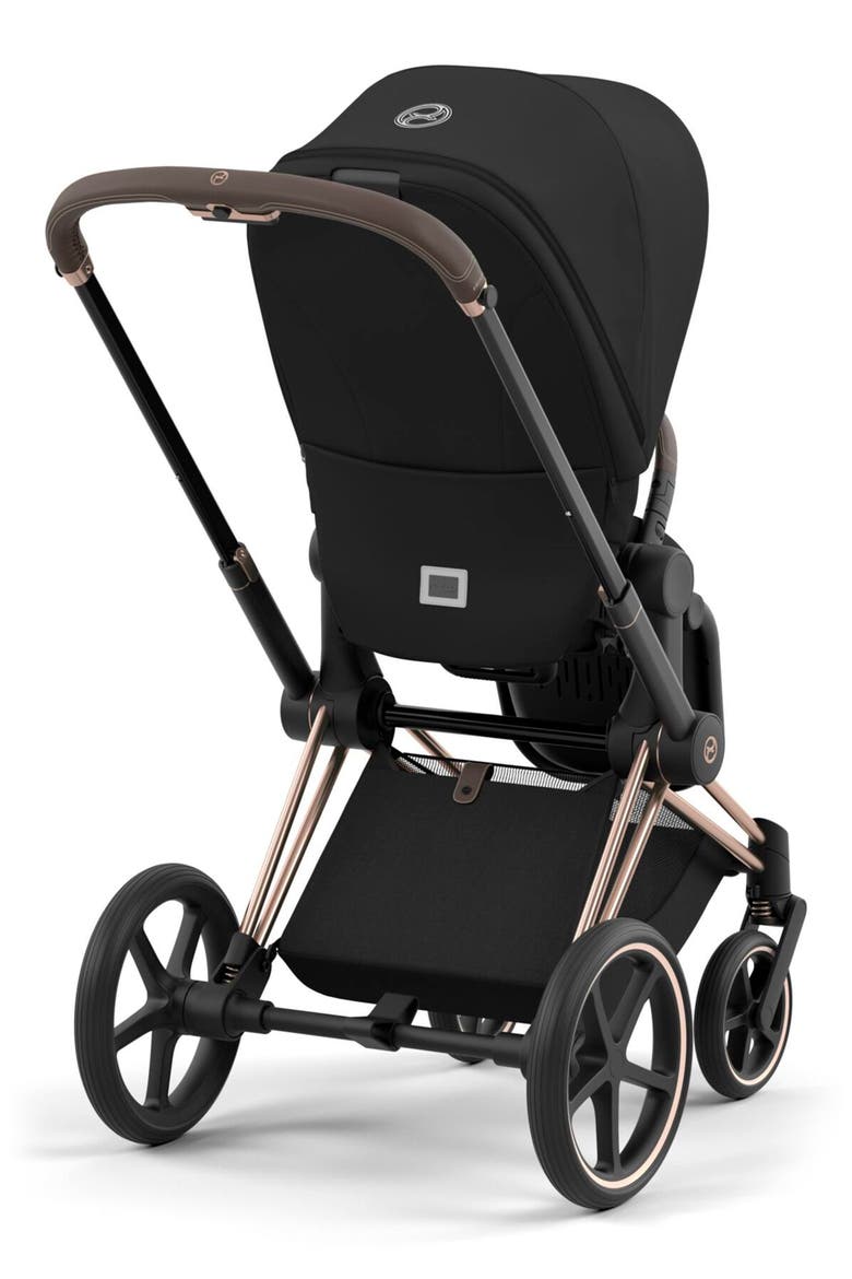 PRIAM 4 Compact Stroller, Alternate, color, SEPIA BLACK
