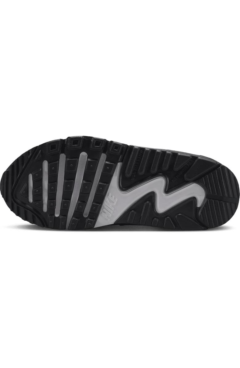 Nike Kids' Air Max 90 Sneaker, Alternate, color, Black/ Black/ White