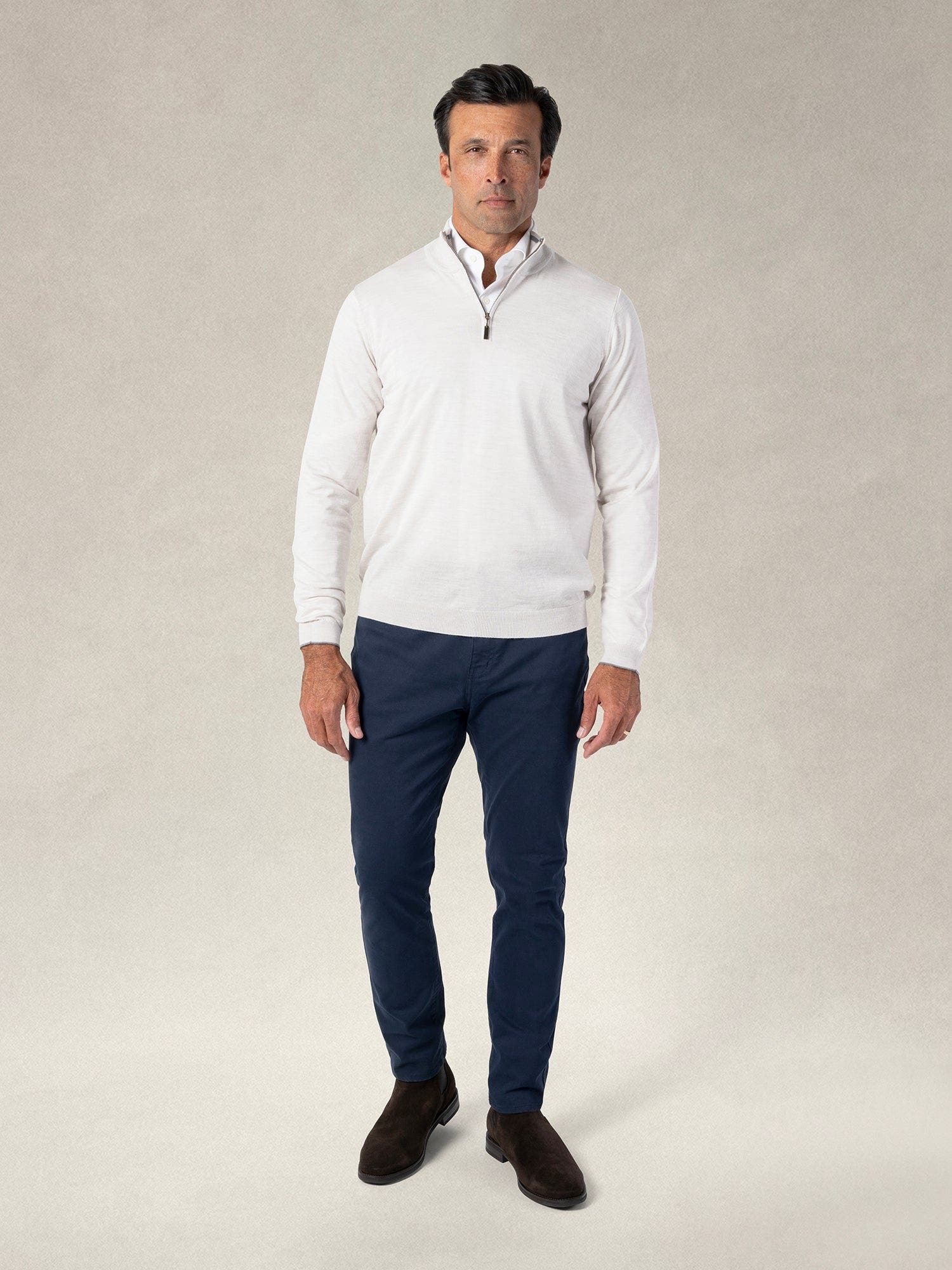 Eastwood Quarter Zip Sweater - image 3