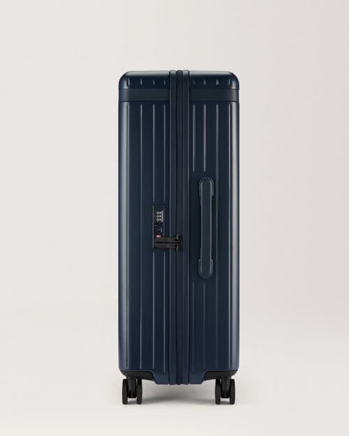 Carl Friedrik The Large Check-in Zipped Suitcase In Navy/navy