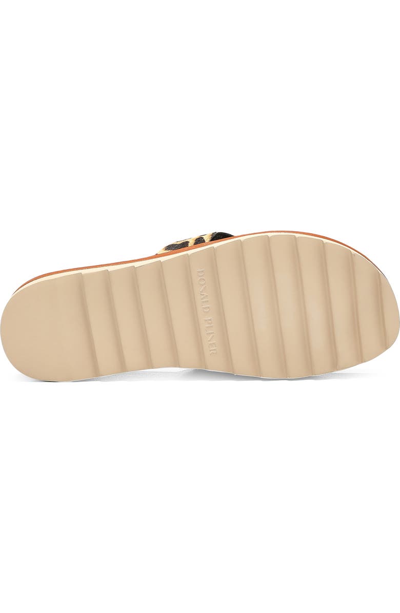 Donald Pliner Lylaa Genuine Calf Hair Platform Sandal, Alternate, color,