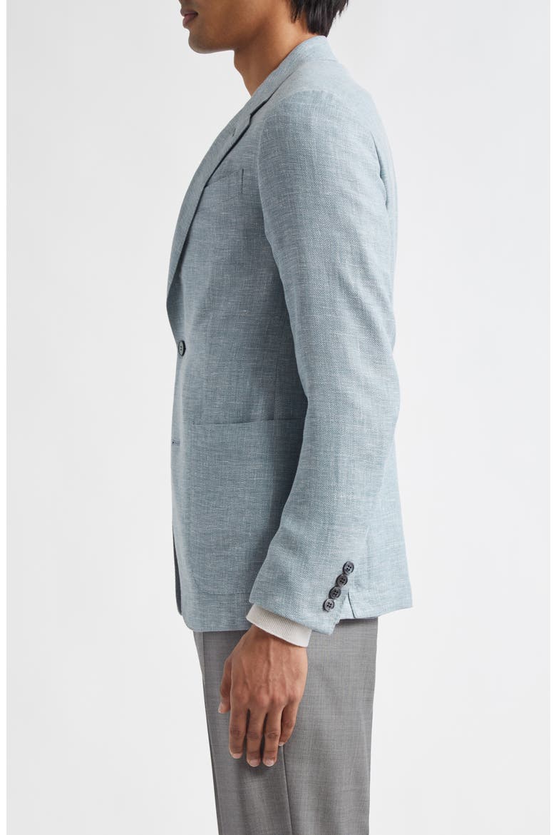 Fairway Crossover Linen Blend Sport Coat, Alternate, color, BR BLU SLD