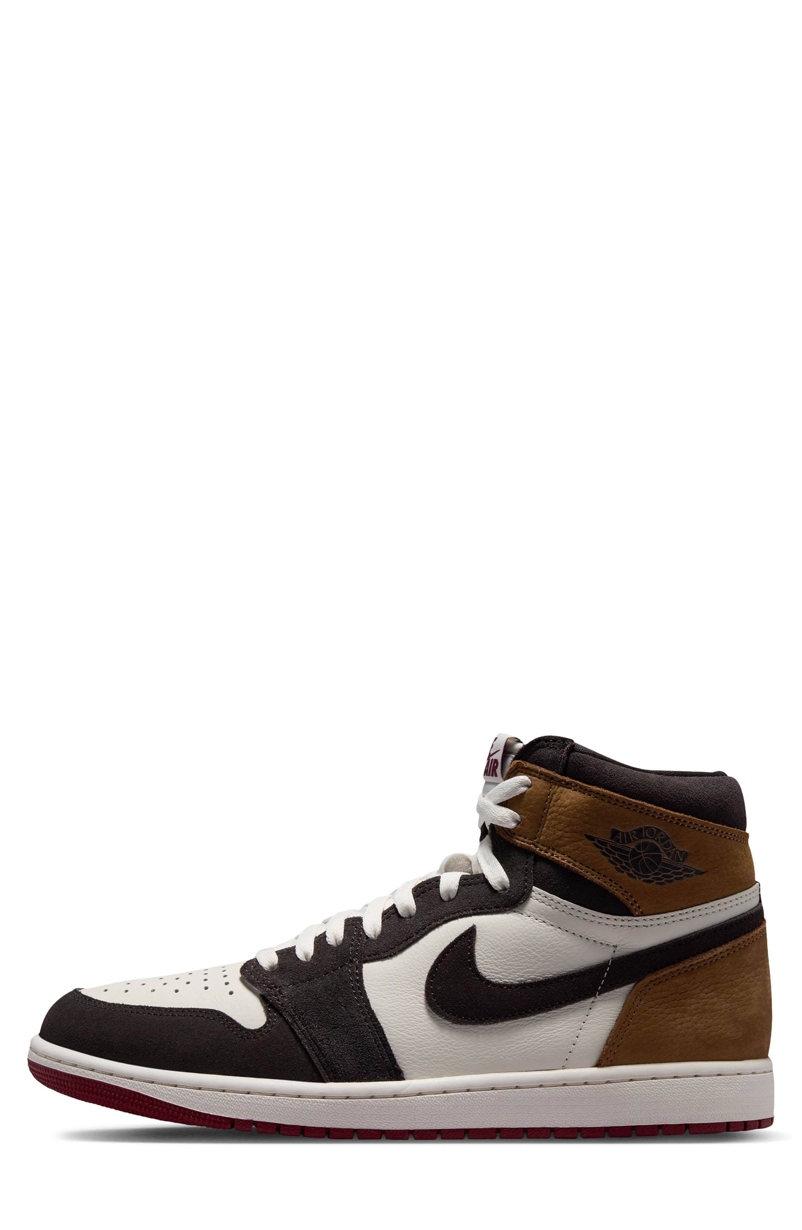 Air Jordan 1 Sneaker, Alternate, color, SHADOW BROWN/ MULTI-COLOR