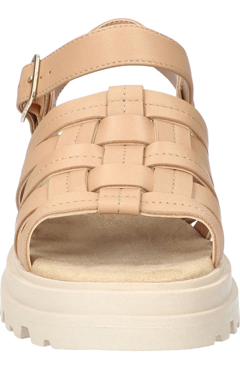 Bella Vita Loni Lug Sole Fisherman Sandal, Alternate, color, Natural Leather
