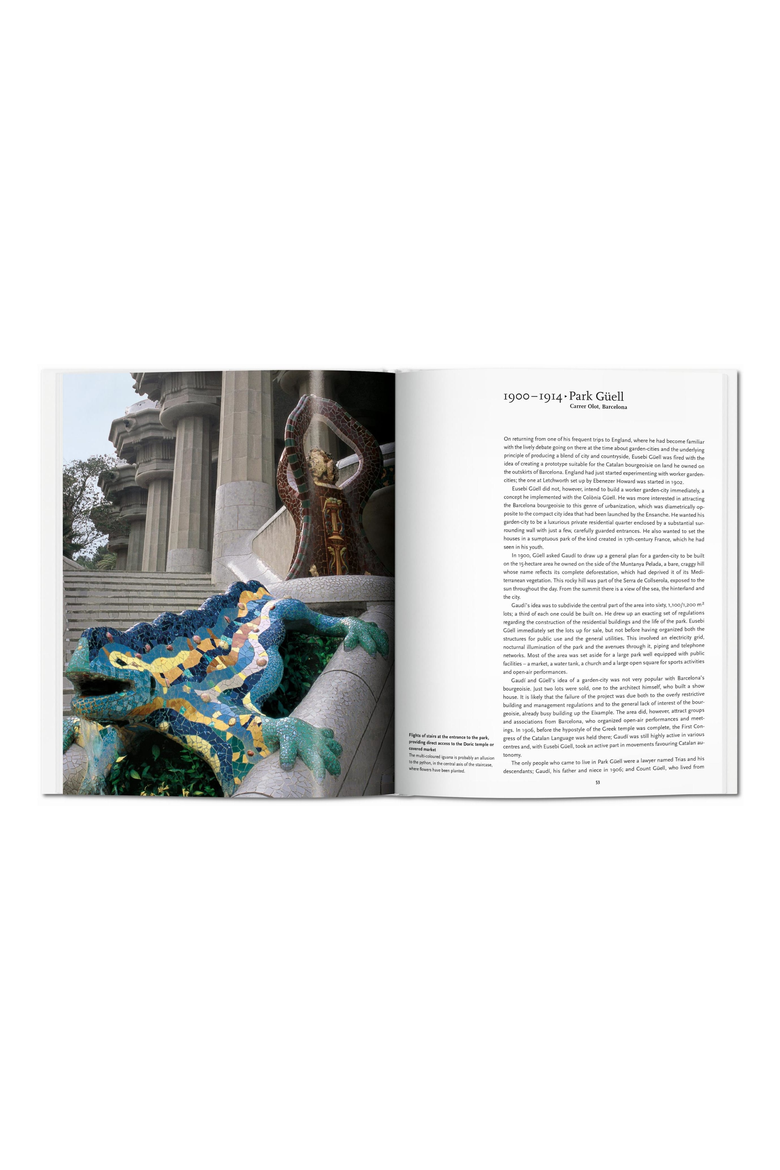 Gaudí Book, Alternate, color, White