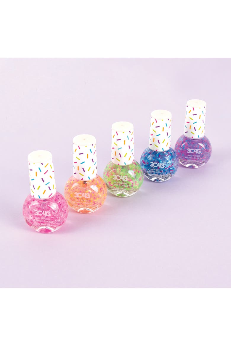 Make It Real Confetti Nail Polish Set W/ 5 Bottles, Alternate, color, Multicolored