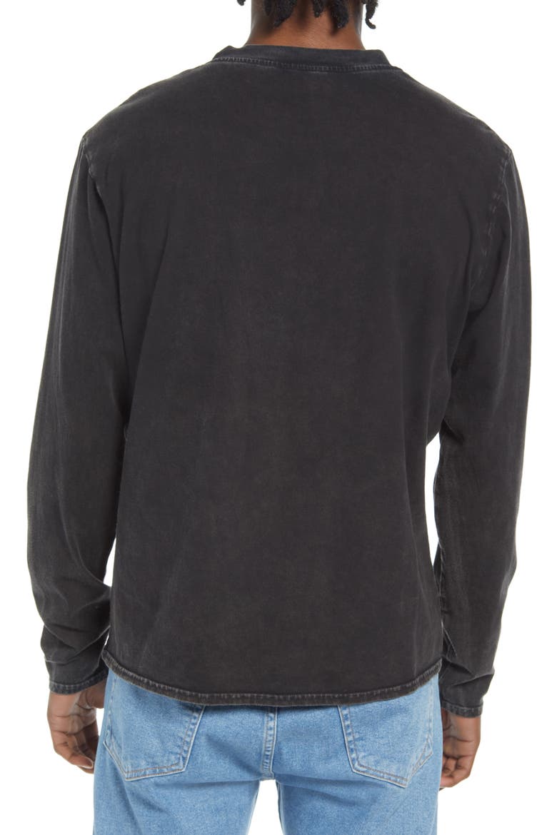 Long Sleeve Graphic Tee, Alternate, color, BLACK GROW