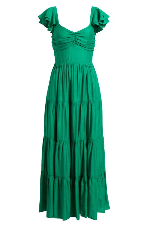 Tiered Maxi Dress