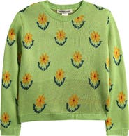 Cotton Emporium Kids' Daisy Crewneck Sweater