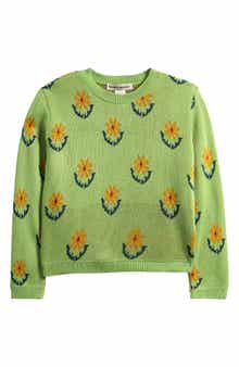 Cotton Emporium Kids' Daisy Crewneck Sweater