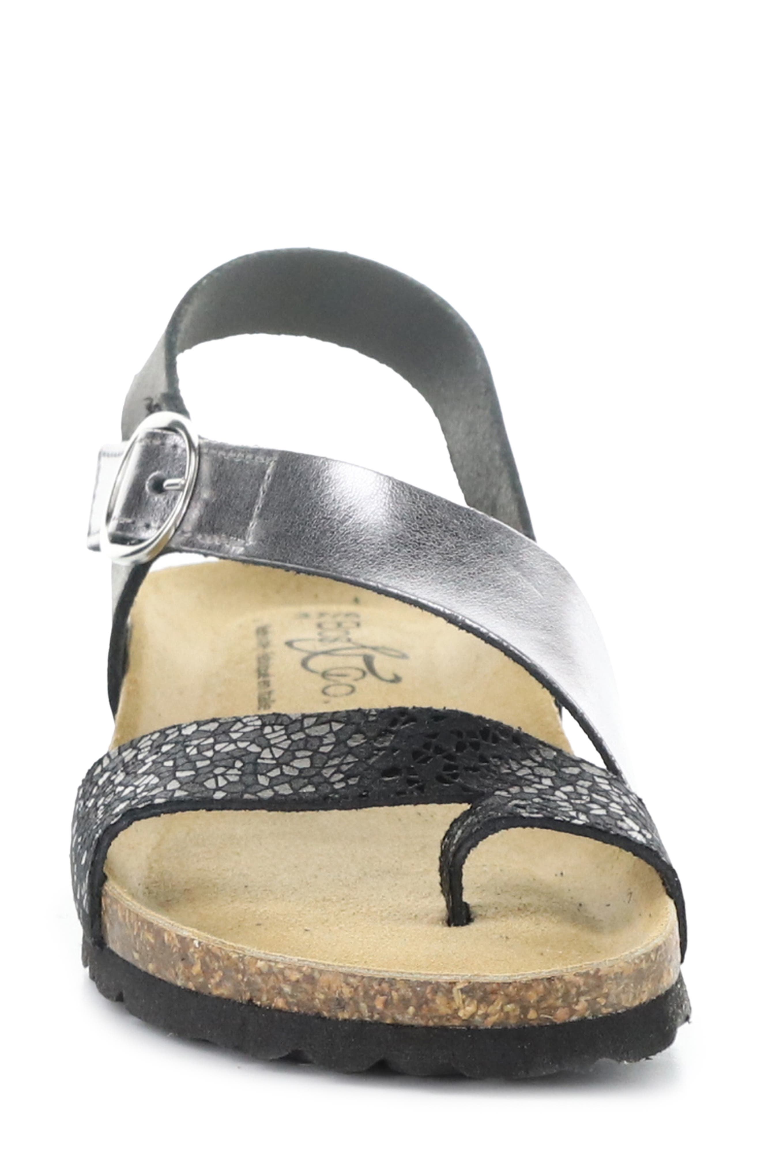 Bos. & Co. Luissa Slingback Platform Wedge Sandal, Alternate, color, 