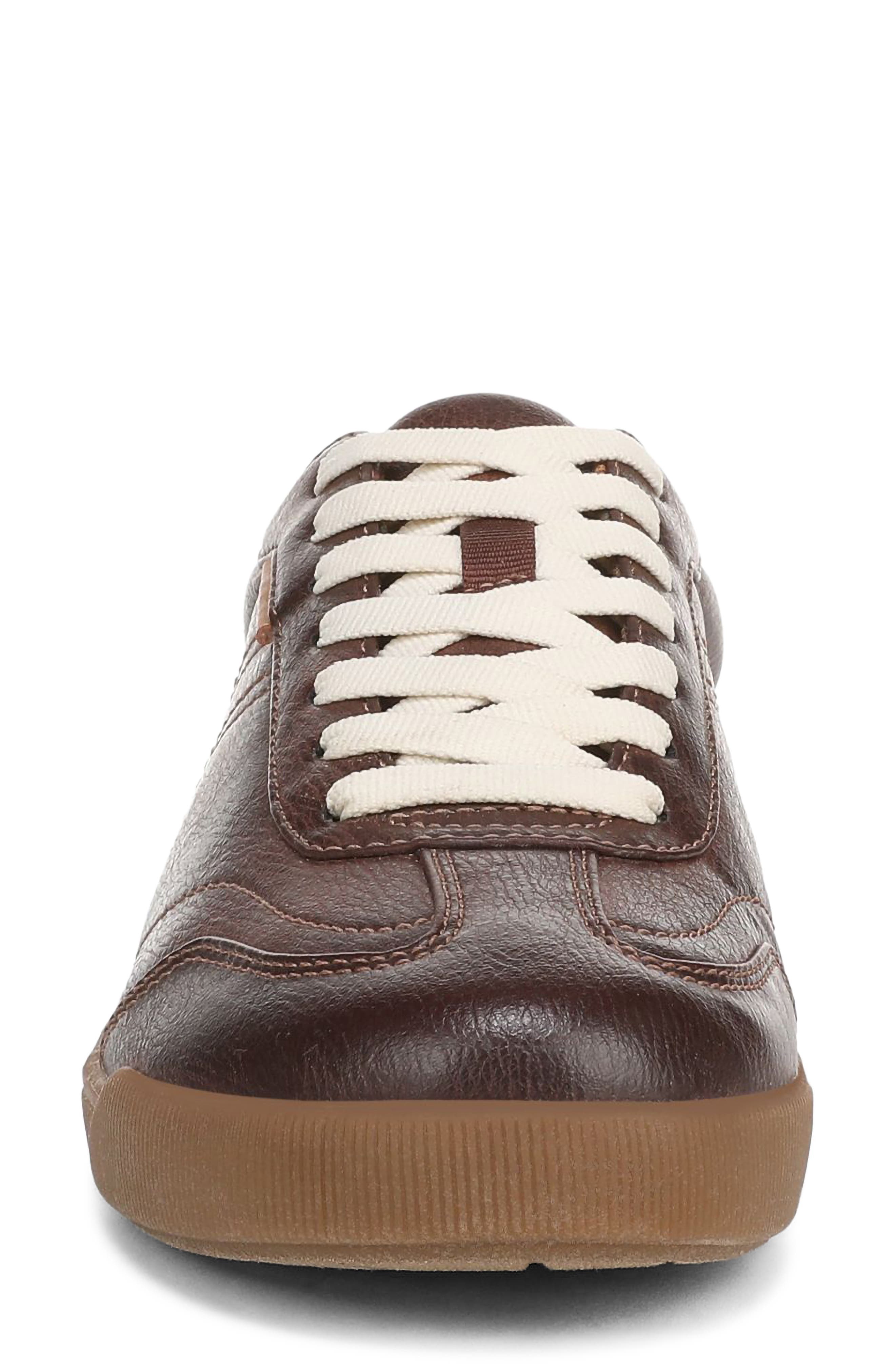 Be True Sneaker, Alternate, color, AUBURN BROWN FAUX LEATHER