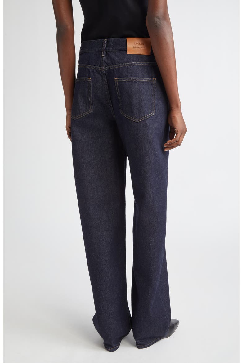 Samur High Waist Tapered Leg Jeans, Alternate, color, RAW WASH
