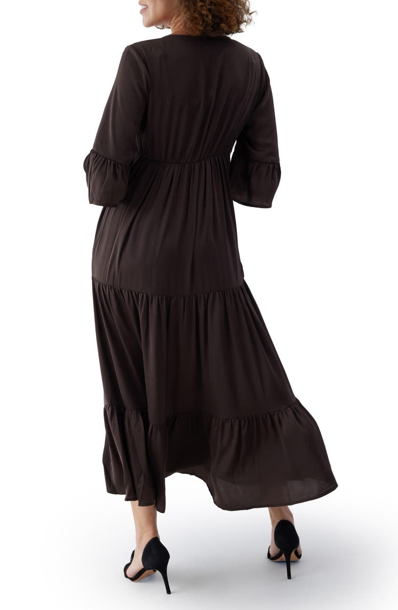Ingrid & Isabel<sup>®</sup> Tiered Maternity/Nursing Dress, Alternate, color, 