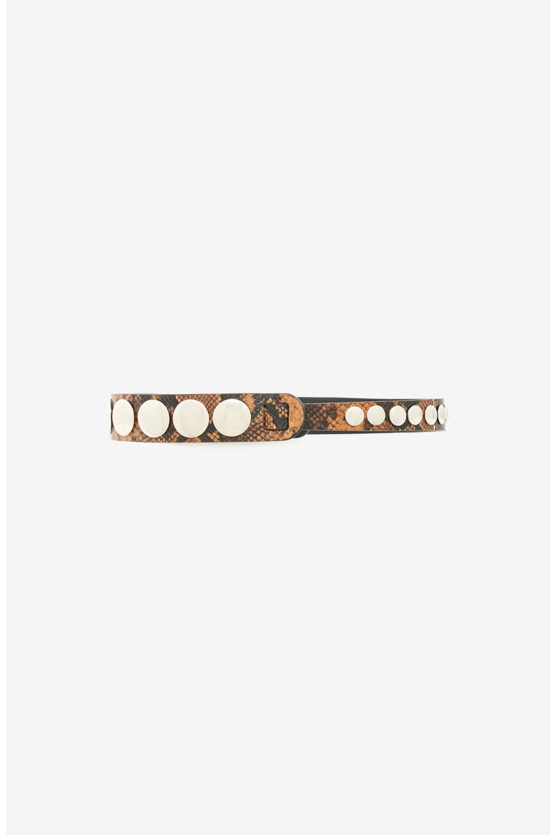 Crescendo Belt, Main, color, Black / Cognac