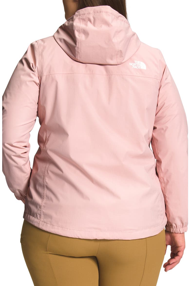 Antora Water Repellent Jacket, Alternate, color, PINK MOSS