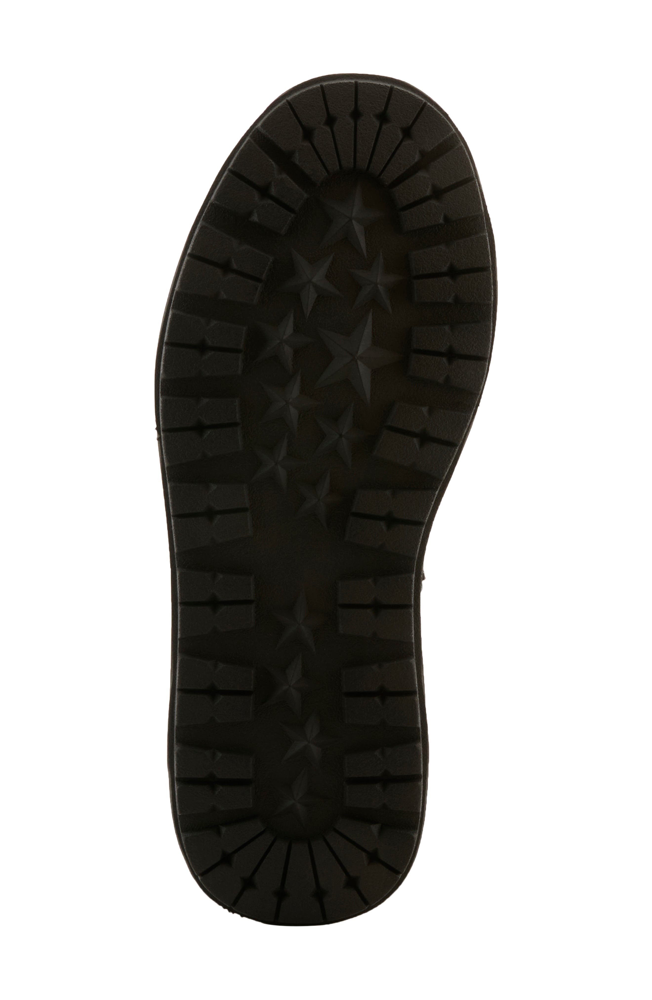 Livewire Platform Combat Boot, Alternate, color, BLACK