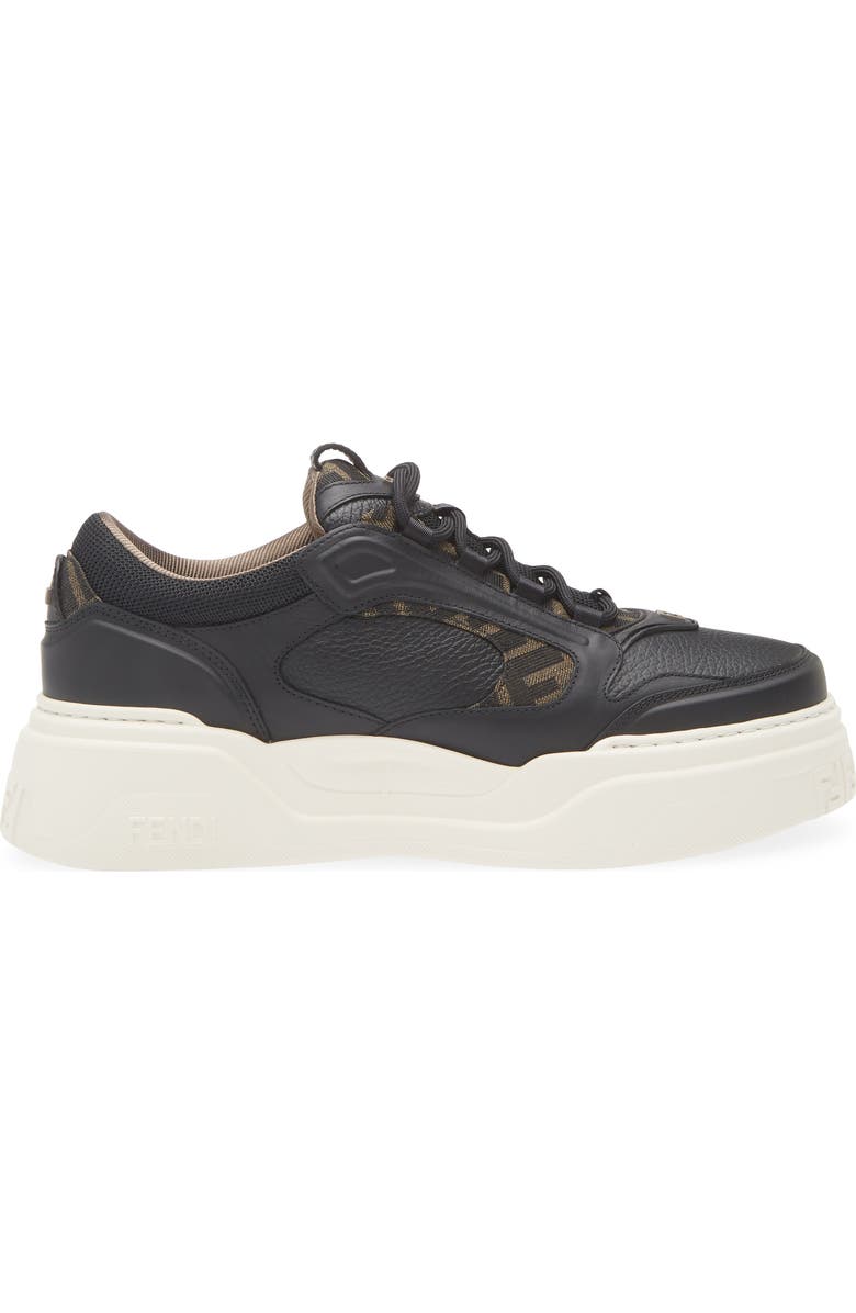 Fendi Force Sneaker, Alternate, color, F08m4-Nero Nero Nero