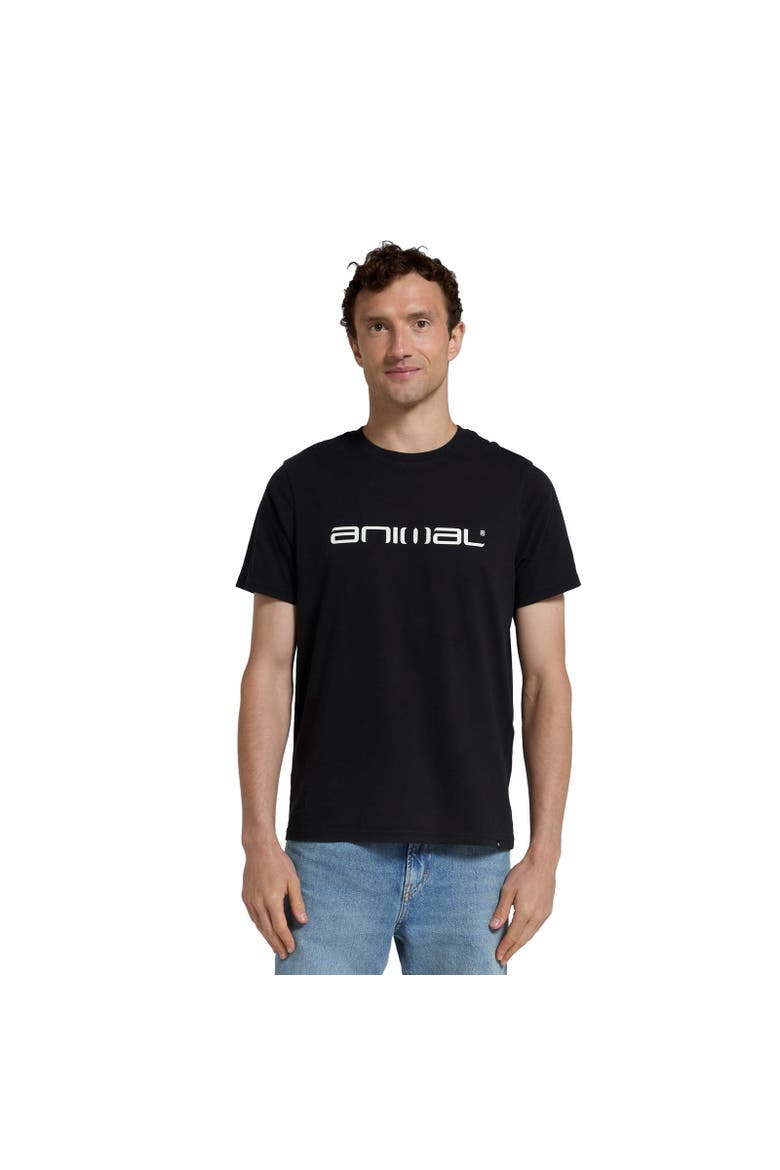 Leon Natural Relaxed Fit T-Shirt, Alternate, color, Black
