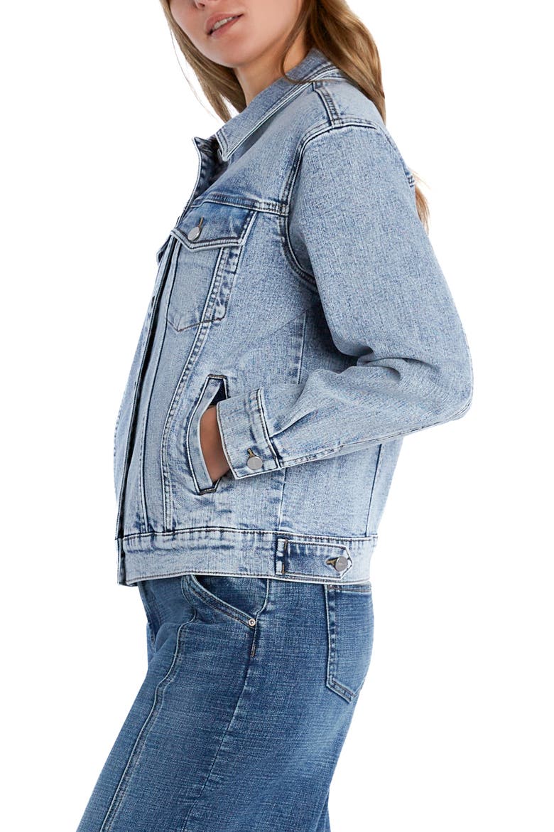 All Day Long Denim Jacket, Alternate, color, COUNTRY BLUE