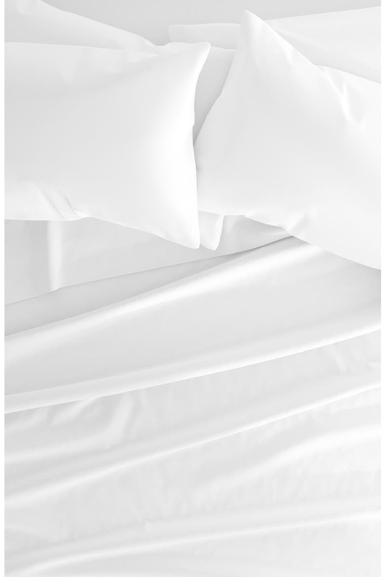 Premium Ultra Soft 6 Piece Microfiber Solid Sheet Set, Alternate, color, WHITE