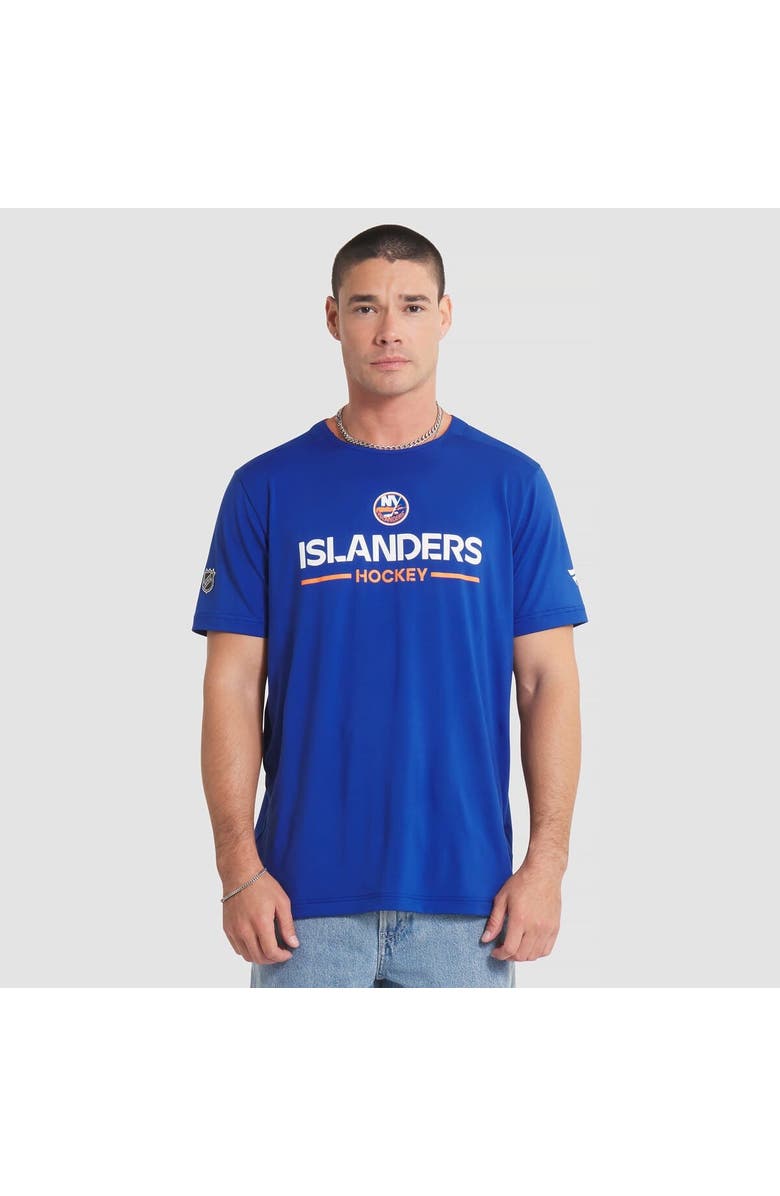 FANATICS Men's Fanatics Royal New York Islanders Authentic Pro Rink Tech T-Shirt, Main, color, Royal
