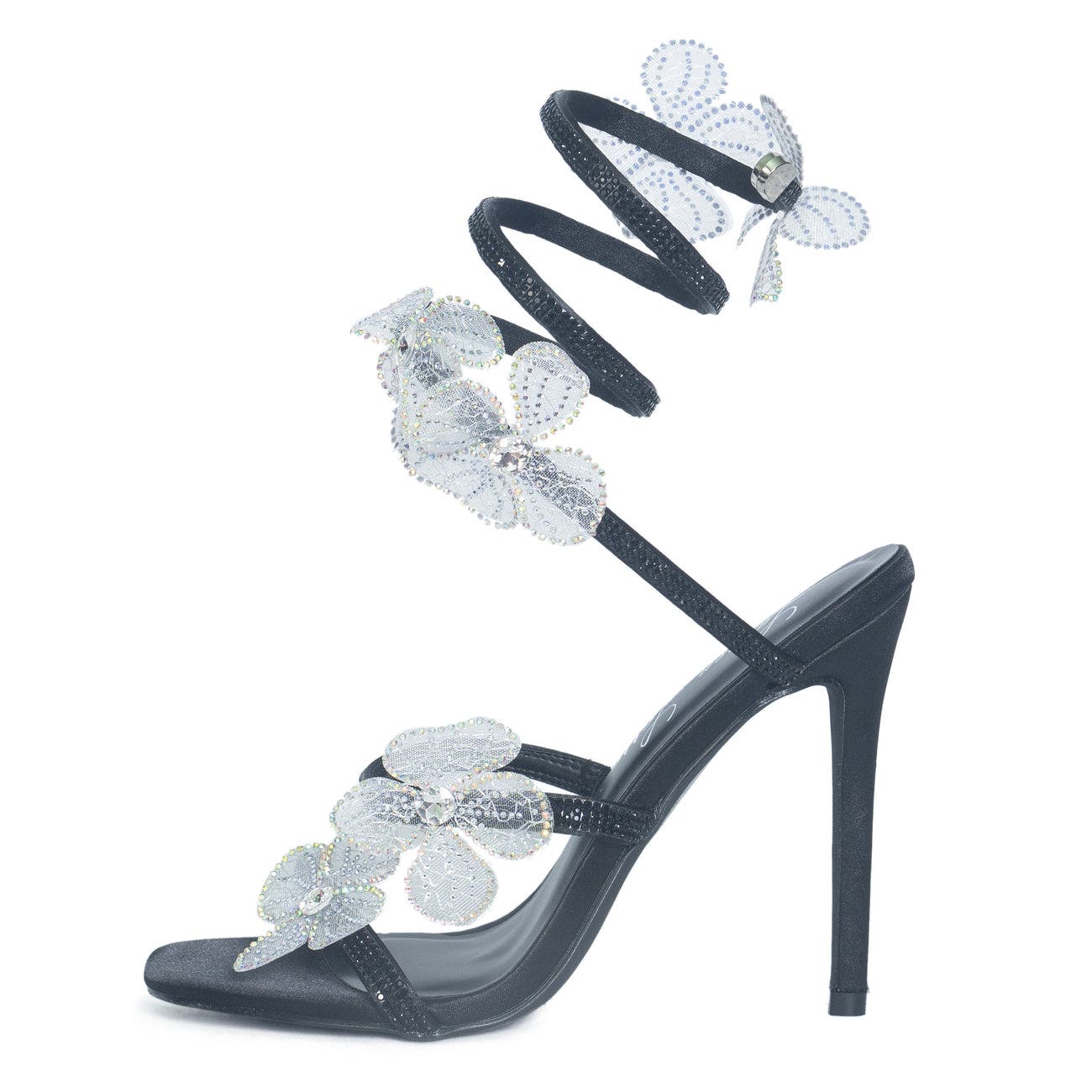 Lauren Lorraine Victoria Sandals, Alternate, color, Black