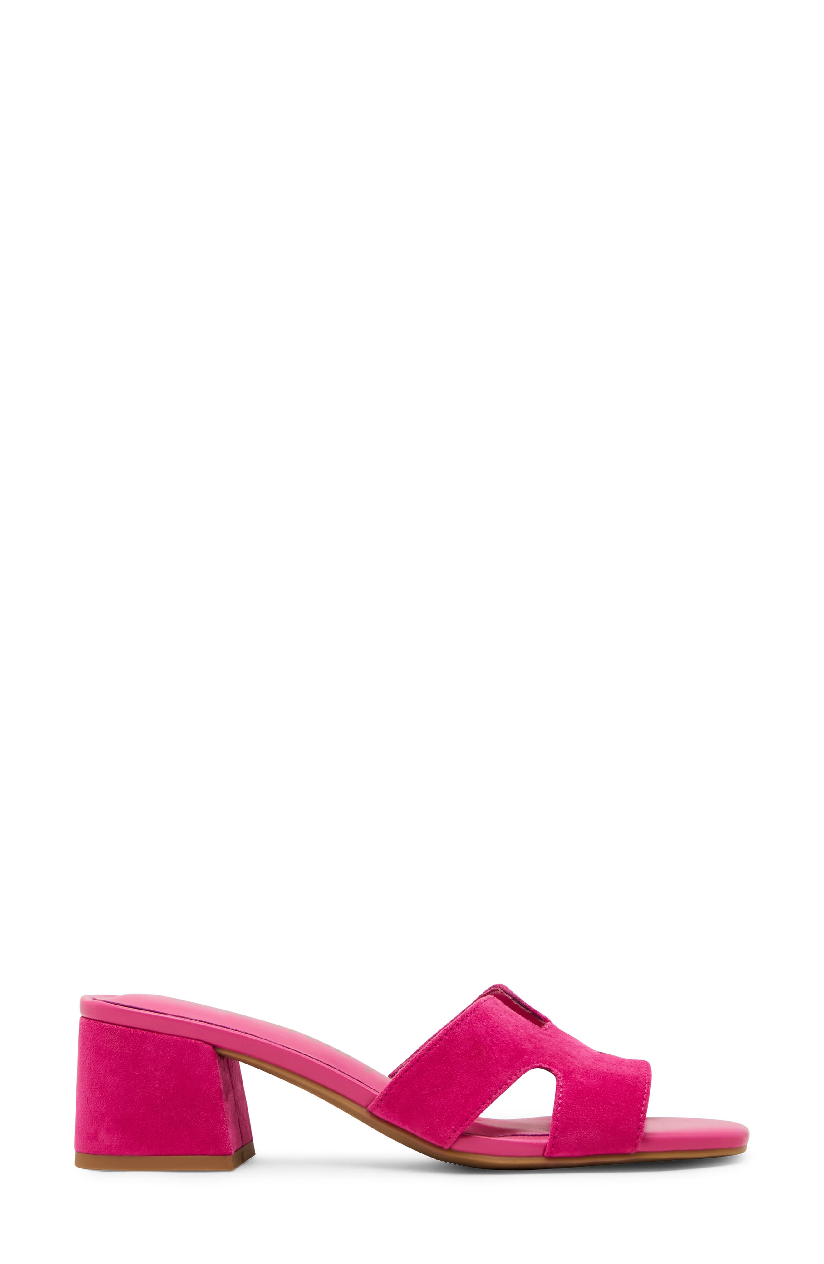 Delphine Slide Sandal, Alternate, color, FUCHSIA