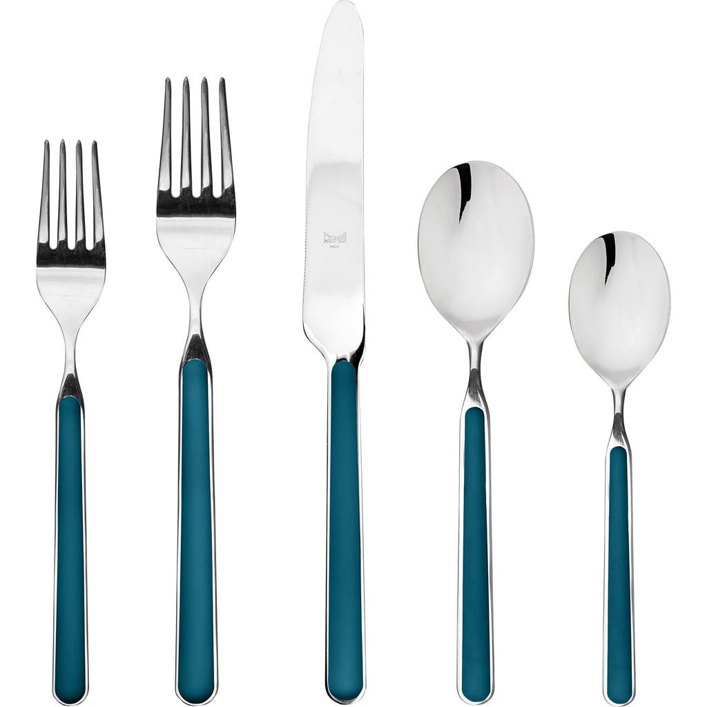 Mepra Fantasia Flatware Set In Blue