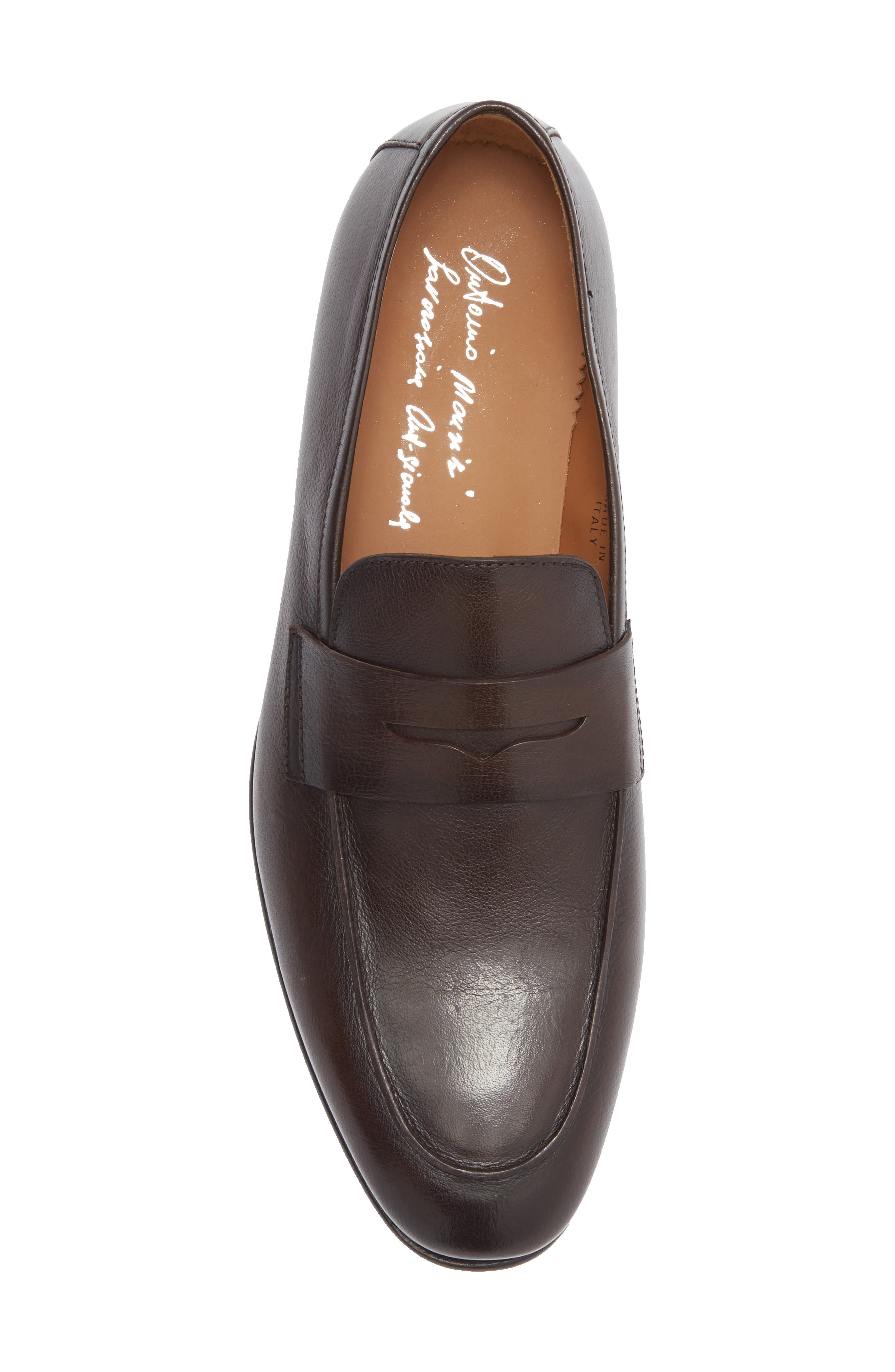 ANTONIO MAURIZI Penny Strap Loafer, Alternate, color, T. Moro