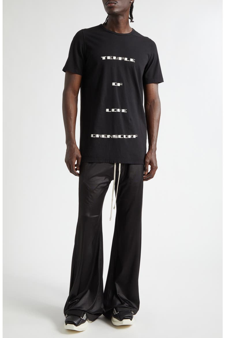Level Temple Graphic T-Shirt, Alternate, color, BLACK/ MILK