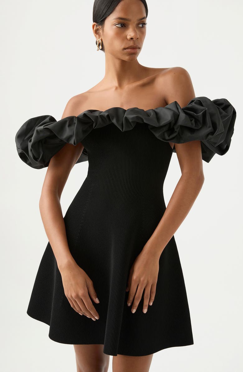 Aje Eldora Off the Shoulder Minidress, Alternate, color, 