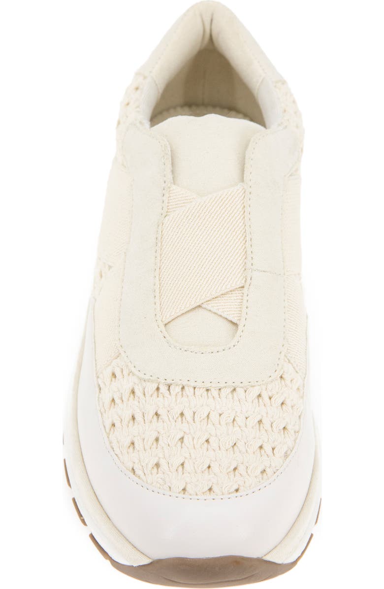 Kenneth Cole Reaction Klancy Sneaker, Alternate, color, Porcelain Crochet