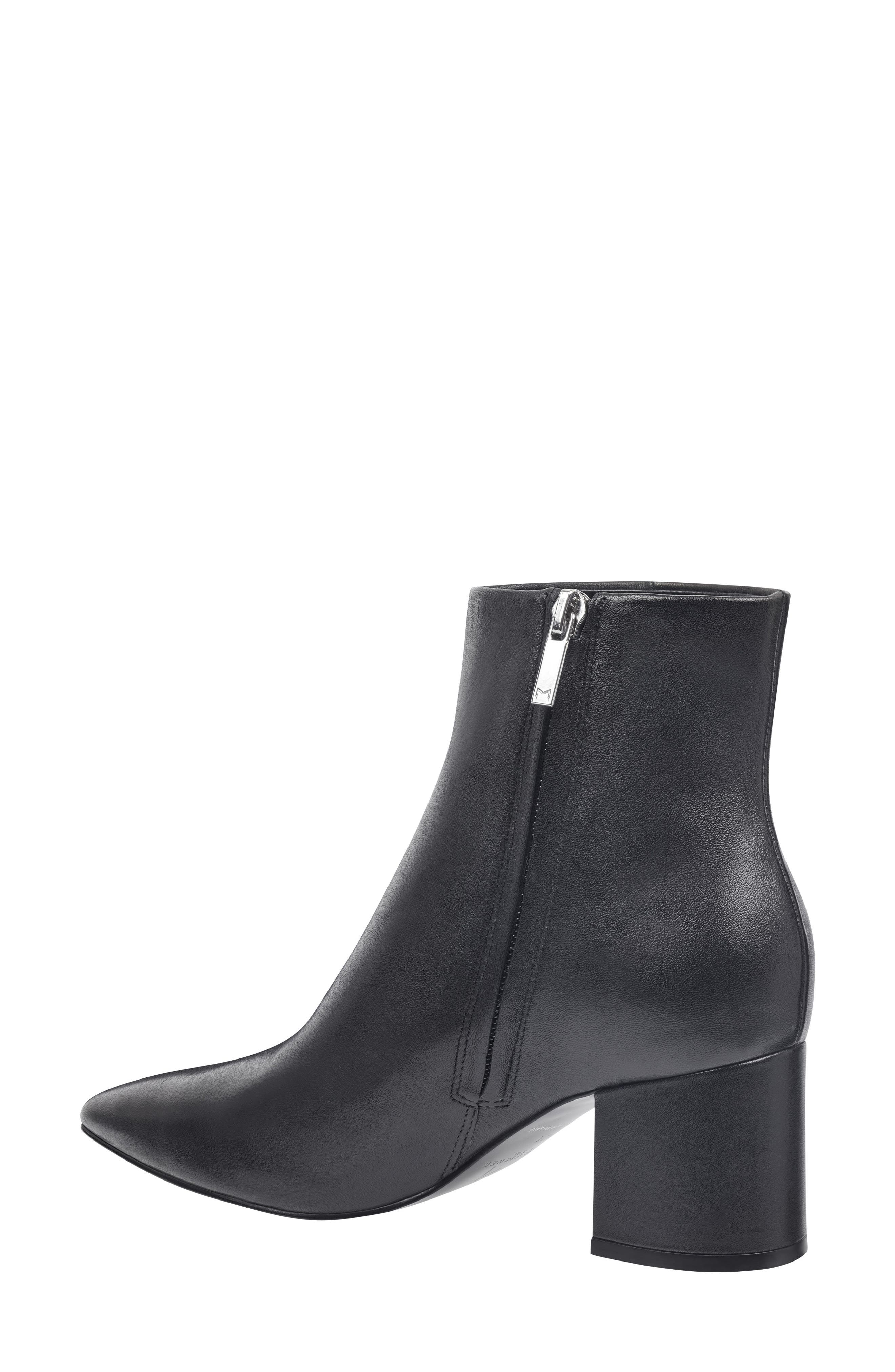 Marc Fisher LTD Jarli Bootie, Alternate, color, Black Leather