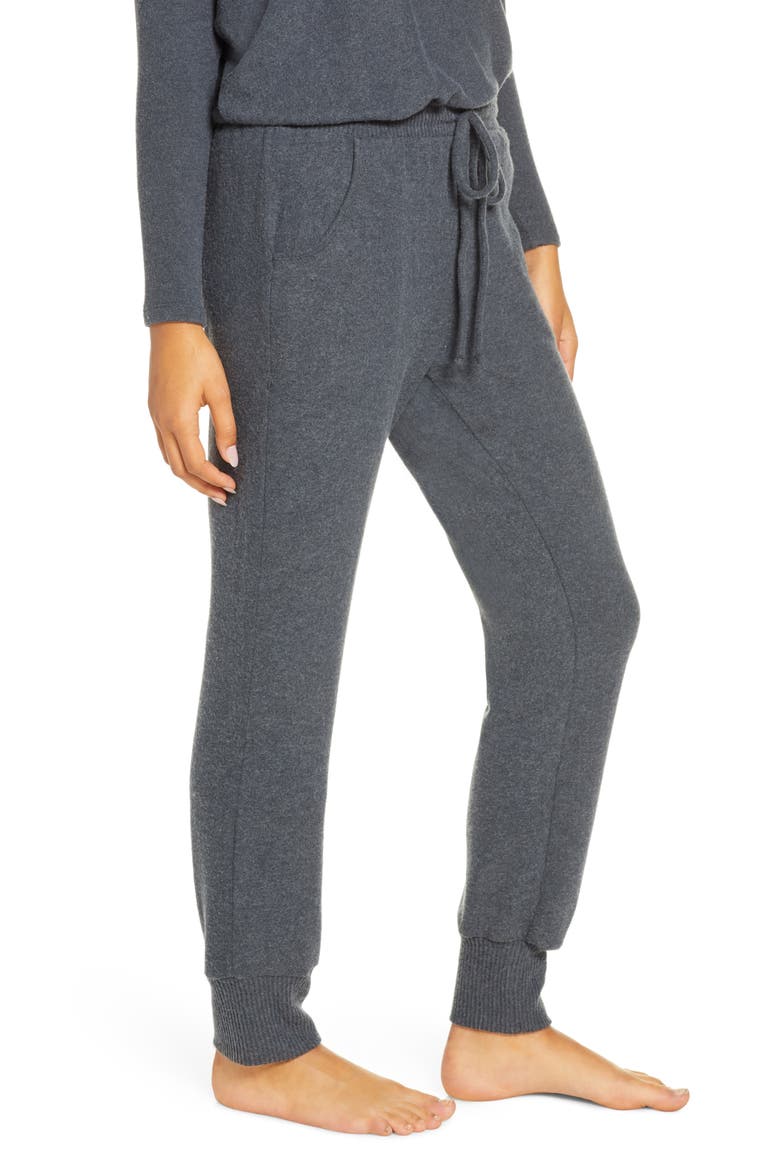Cozy Time Runner Lounge Pants, Alternate, color, CHARCOAL HEATHER
