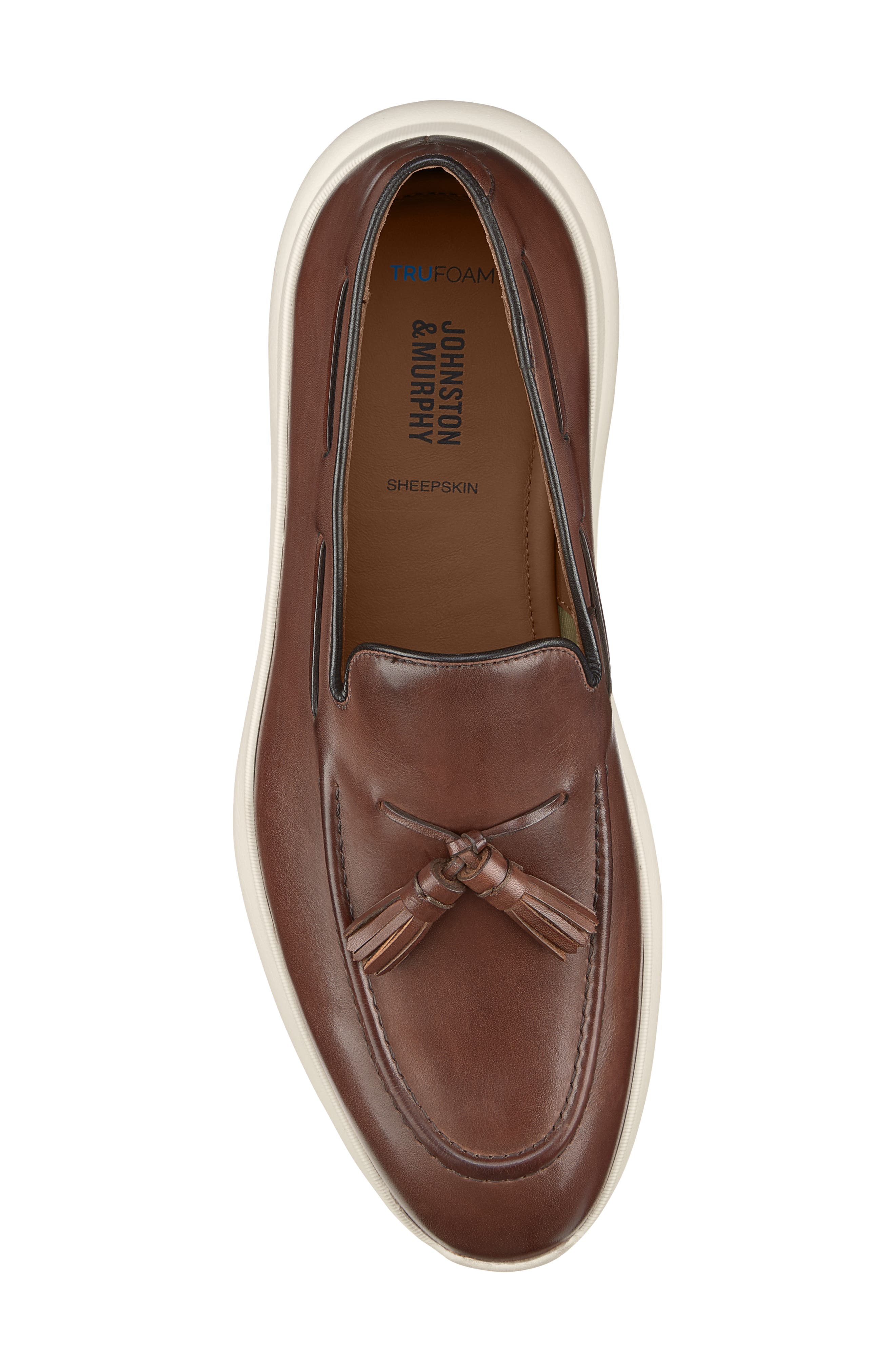 Johnston & Murphy Hennings Tassel Loafer, Alternate, color, 