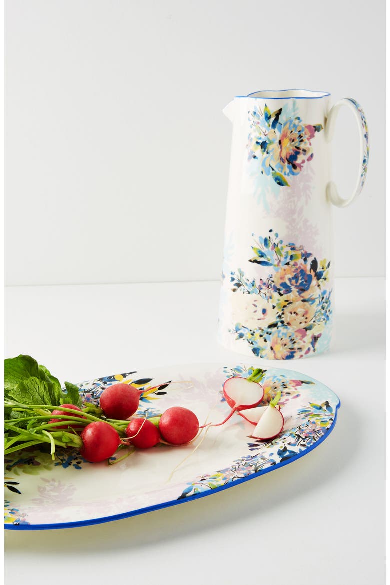 Anthropologie Gardenshire Earthenware Platter, Alternate, color, BLUE COMBO