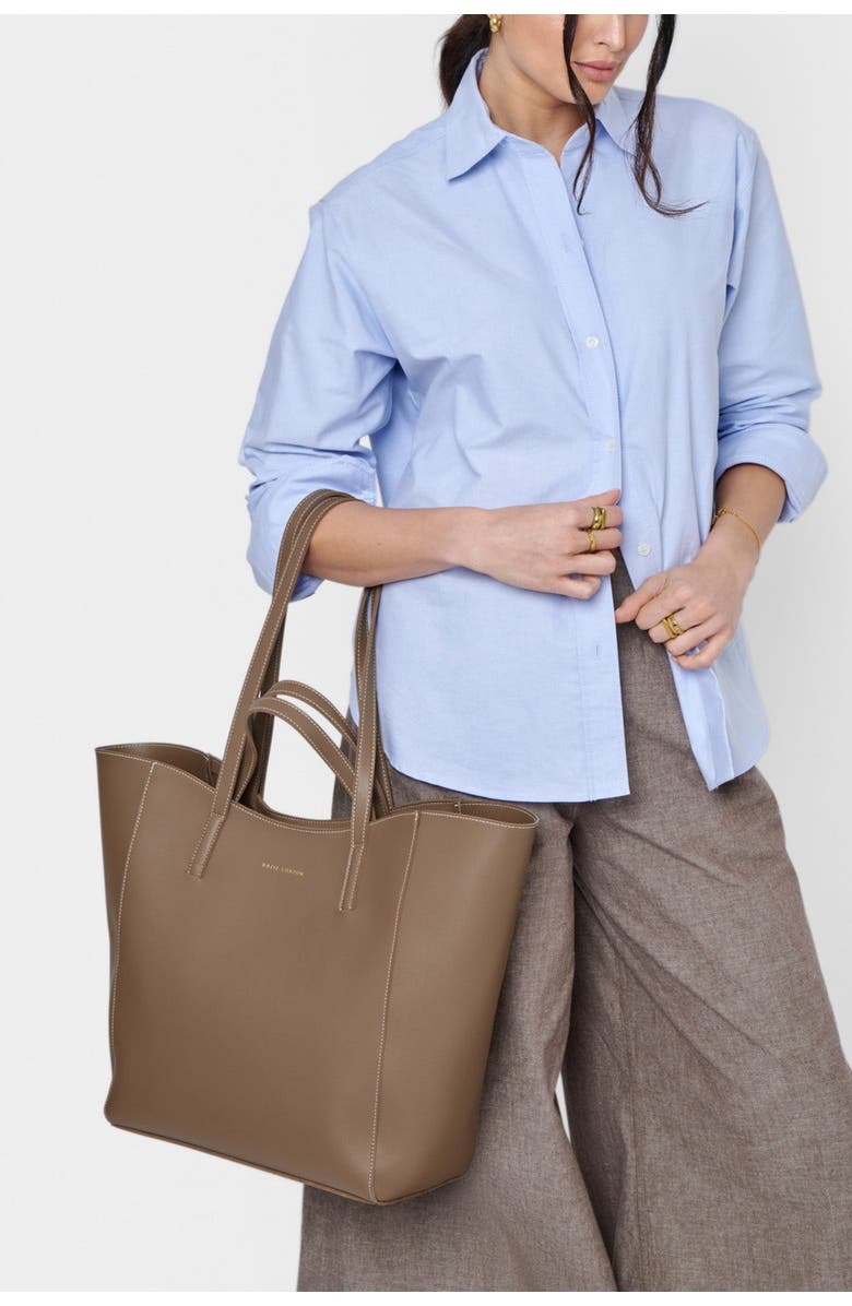 Katie Loxton Perri Tote Bag, Alternate, color, Mocha