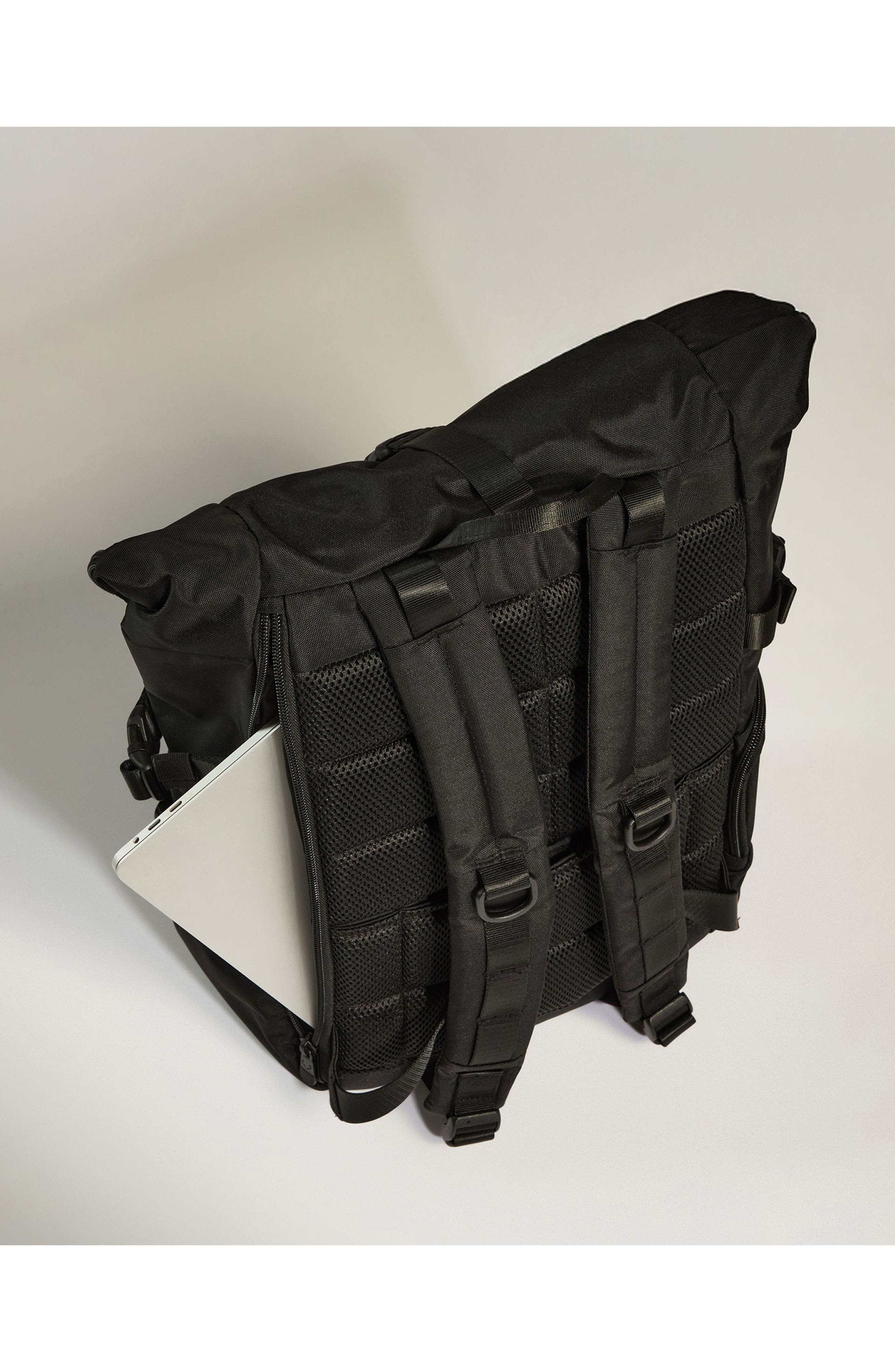 ANTLER Discovery Roll Top Backpack, Alternate, color, Black