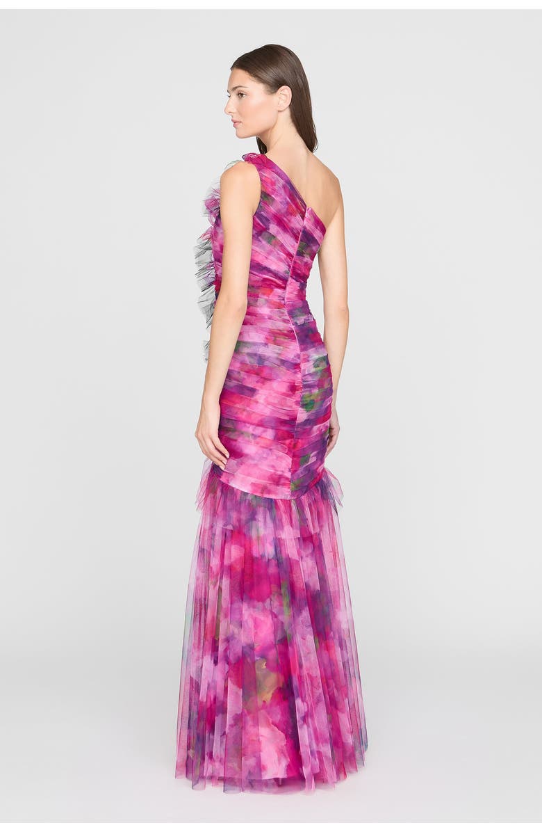 Theia Petunia Knit Midi Dress, Alternate, color, Sunlit Pink