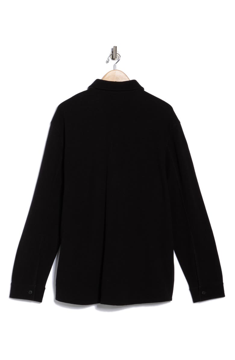 Piqué Shirt Jacket