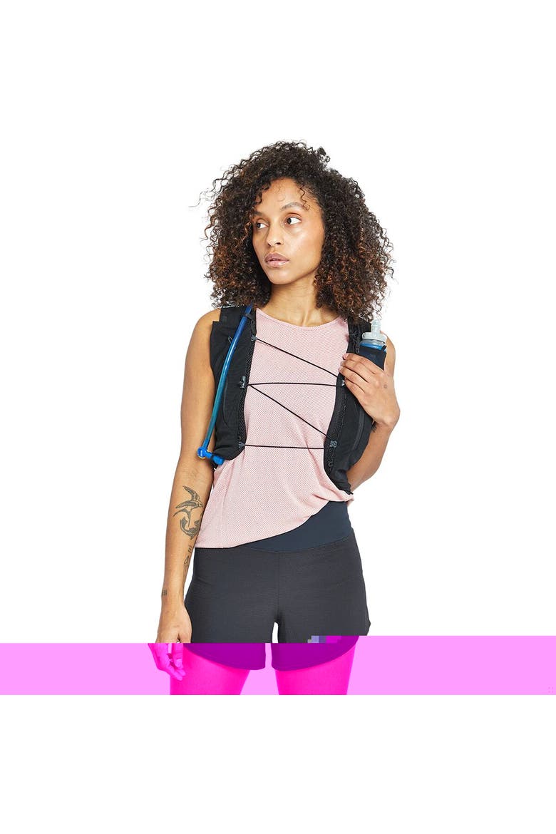 High Rise Ra Solid 4In Short - Women's, Alternate, color, Black