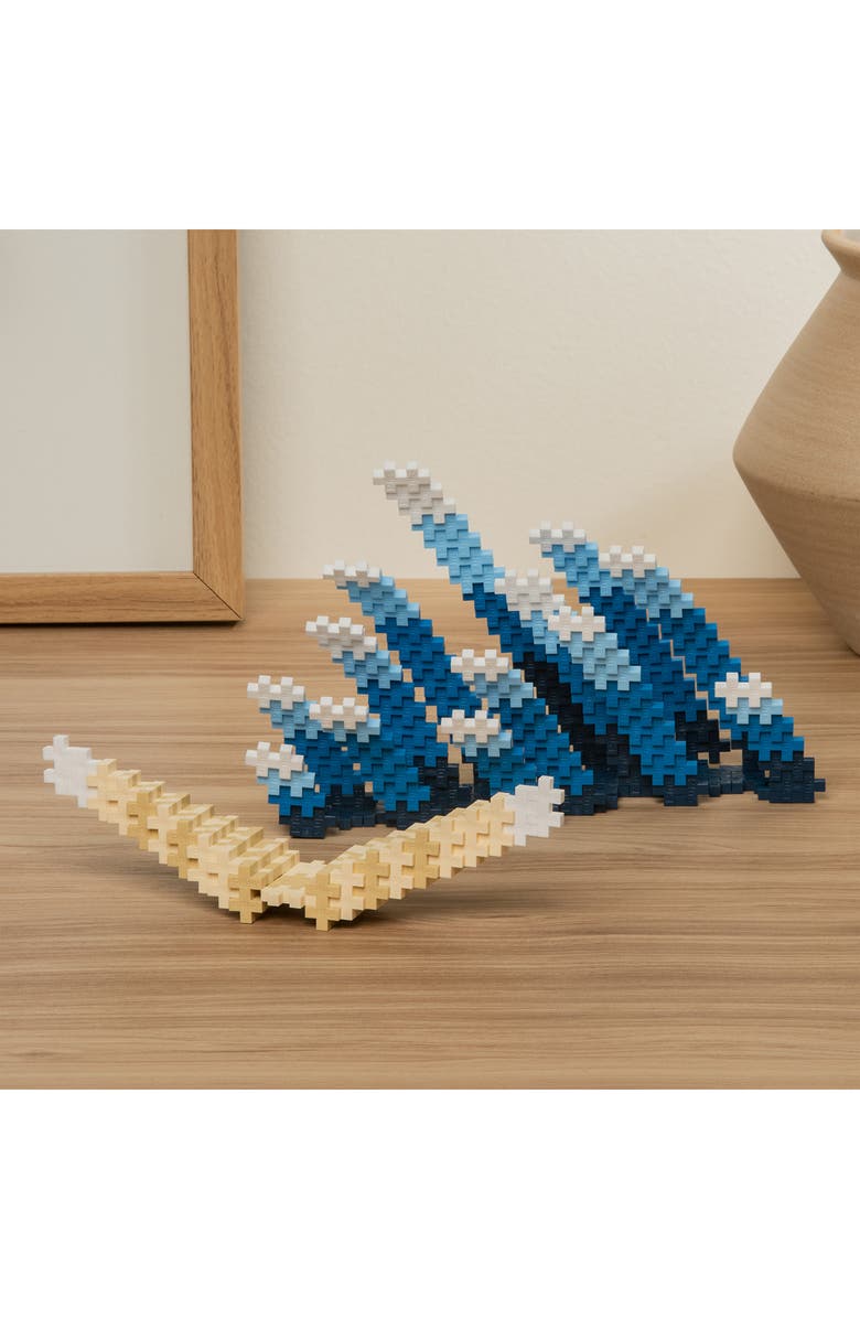 Plus-Plus USA 350-Piece Inspired Hokusai Kit, Alternate, color, Multi