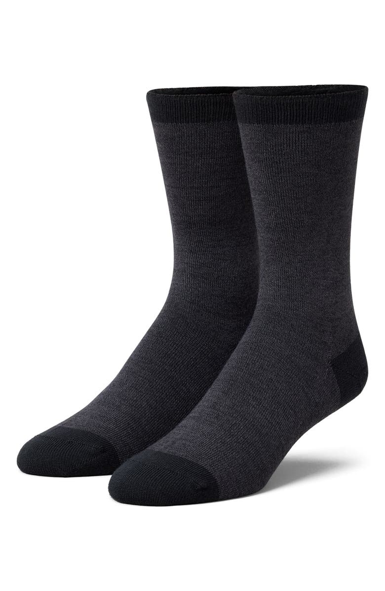 Tommy John Thermal Crew Socks, Alternate, color, 